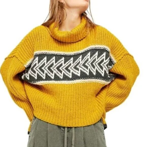 Free People Greater Than Cowl Neck Sweater - Women's XS - Picture 3 of 9